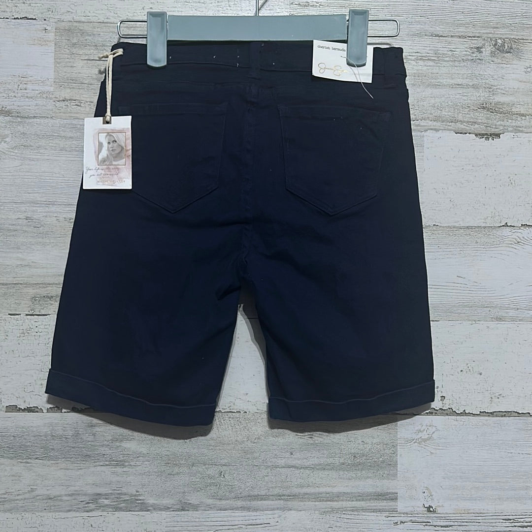 Girls Size 12 Jessica Simpson navy bermuda shorts - new with tags