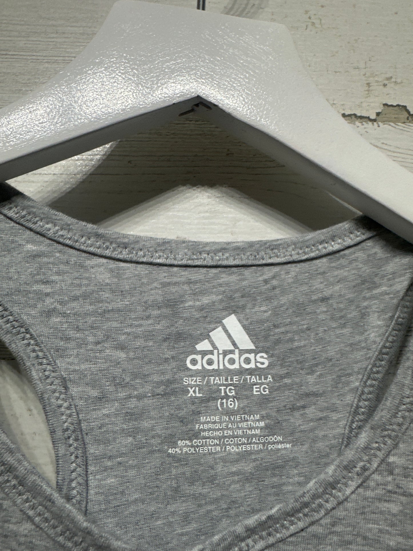 Girls Size 16 XL Adidas Tank Top Lot (2 Pieces) - Very Good Used Condition