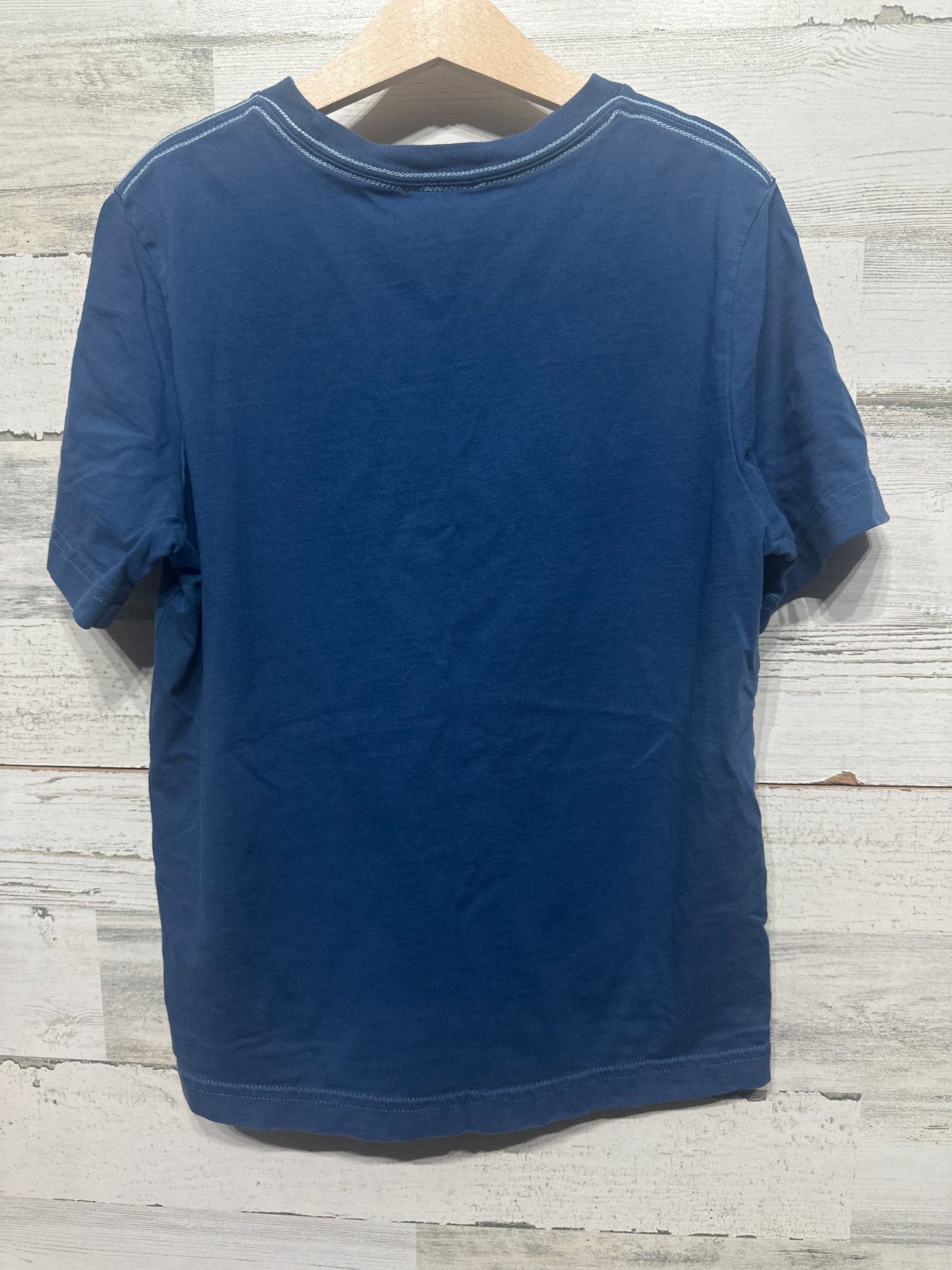 Boys Size 10 (140) Hanna Andersson Pirate Ship in a Bottle T-Shirt - Good Used Condition