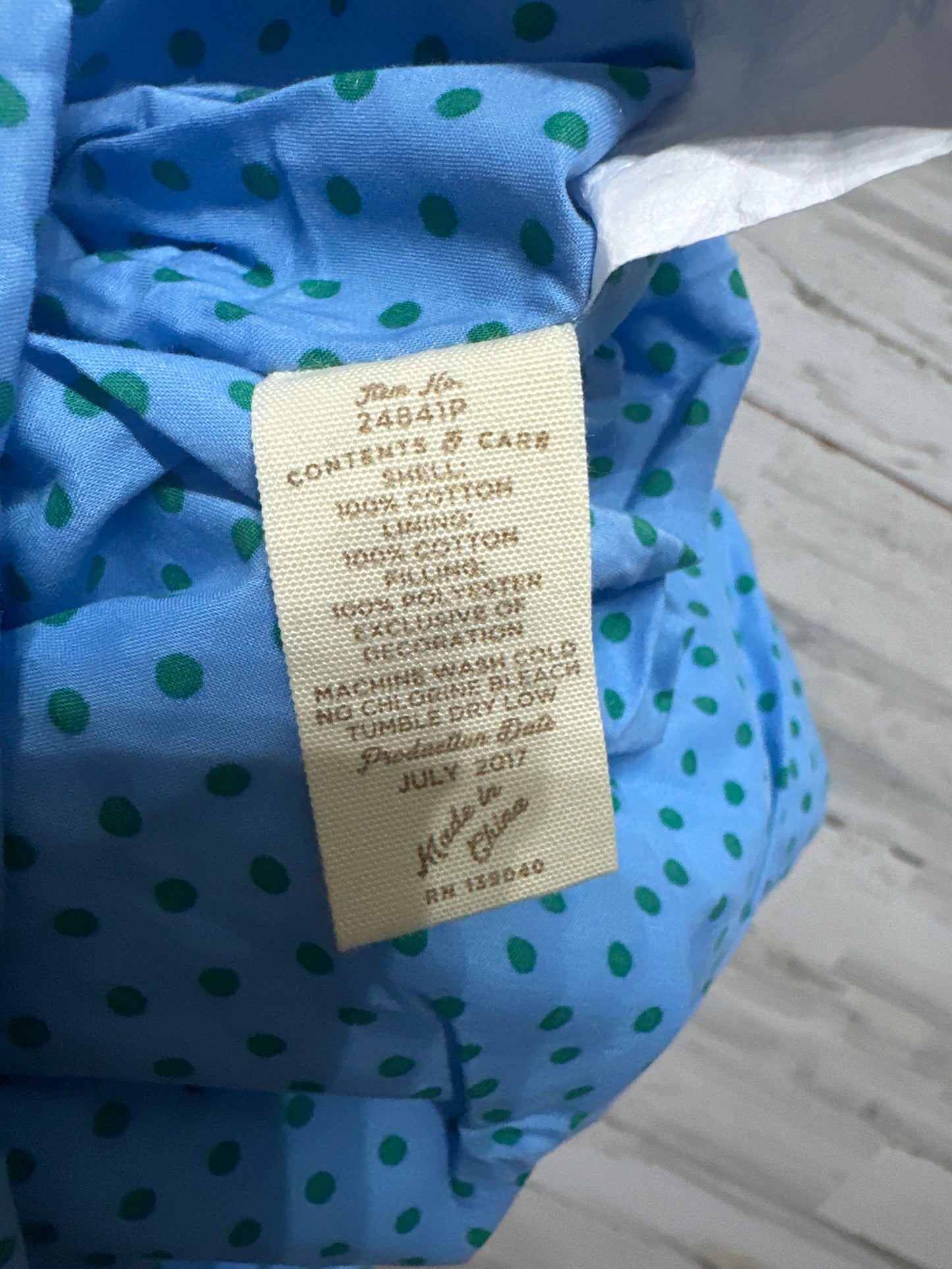 Matilda Jane Kids Quilted Ruffle Sleeping Bag - Very Good Used Condition