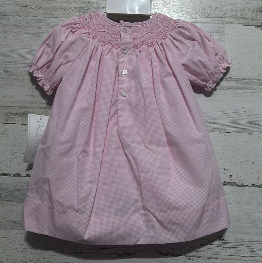 Girls Petit Ami Bishop Zig Zag Smocked Dress with Bloomers - new with tags