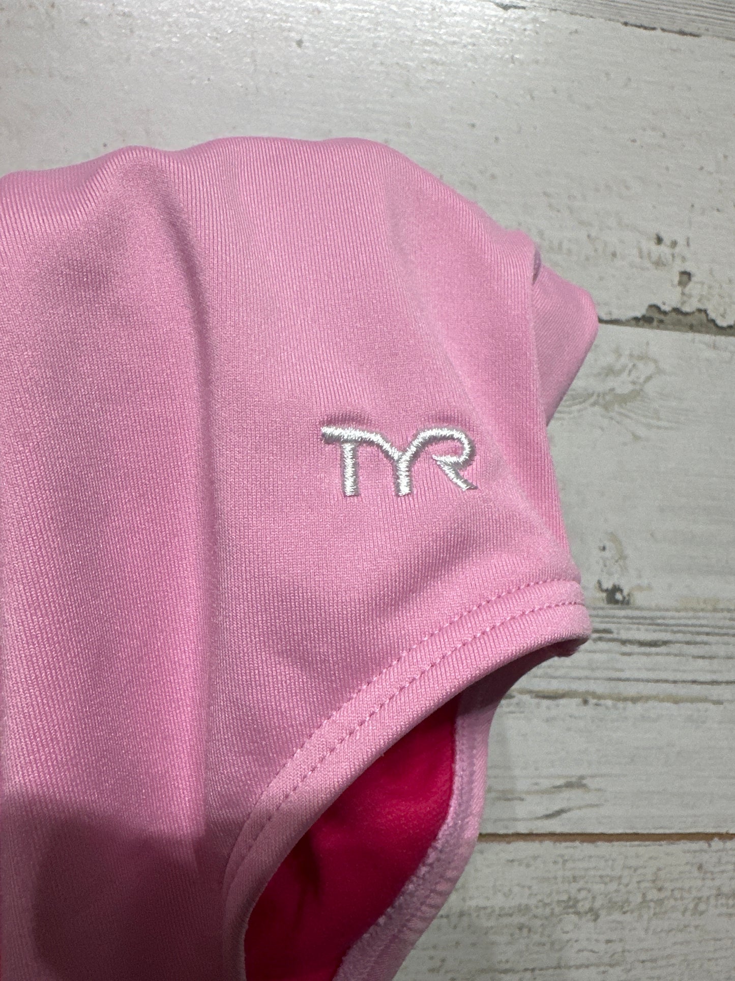 Size 5t TYR One Piece Pink Competitive Swimsuit - Very Good Used Condition