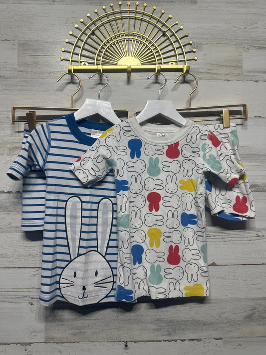 Size 5 Hanna Andersson Organic Cotton Pajama Lot (4 pieces) - Good Used Condition*