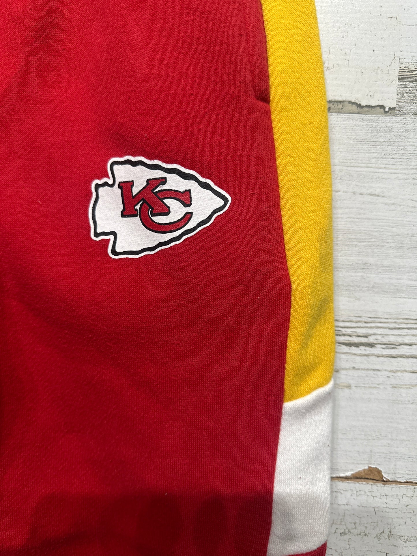 Boys Size Youth Medium / 8 NFL Kansas City Chiefs Sweatpants - Good Used Condition*