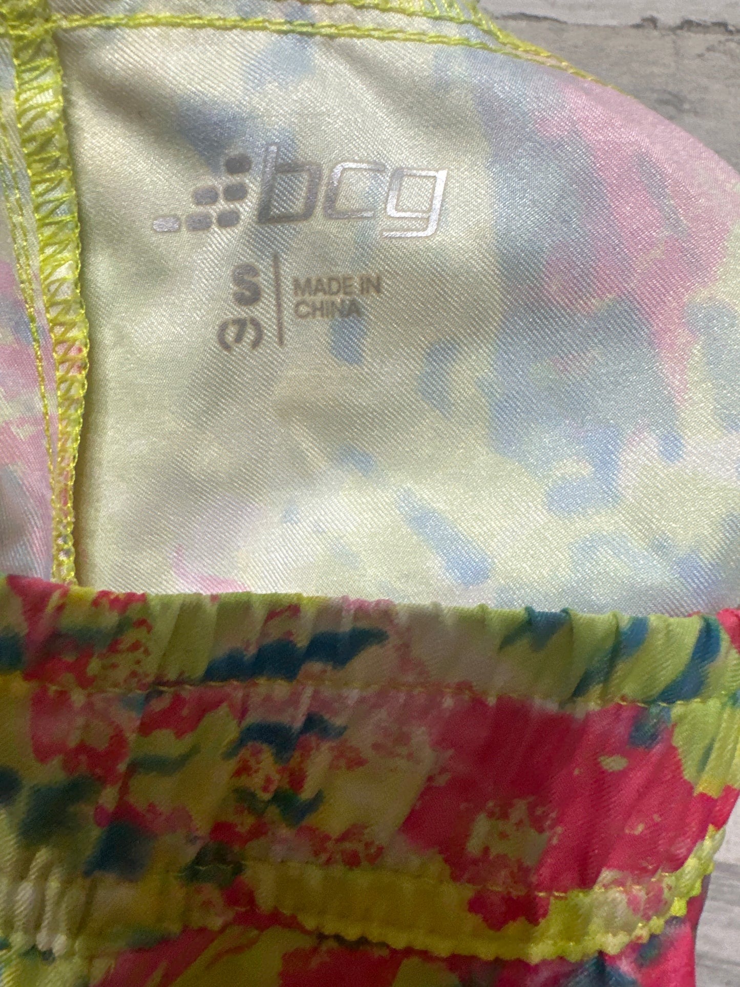 Girls Size 7 (Small) BCG Colorful Active Shorts - Very Good Used Condition