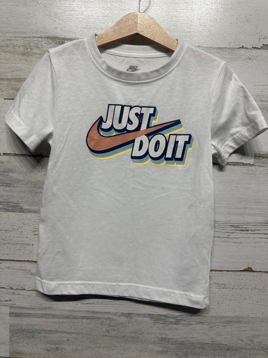 Size 6 (Fits 5-6) Nike - Just Do It Shirt - Very Good Used Condition