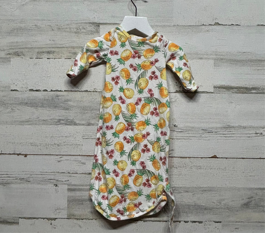 Newborn Kidding Around Pineapple Gown - Good Used Condition