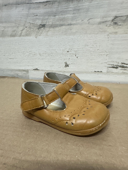 Size 5 Toddler Angel Baby Girls Mustard Golden Yellow T-Strap Mary Janes - Play Condition*