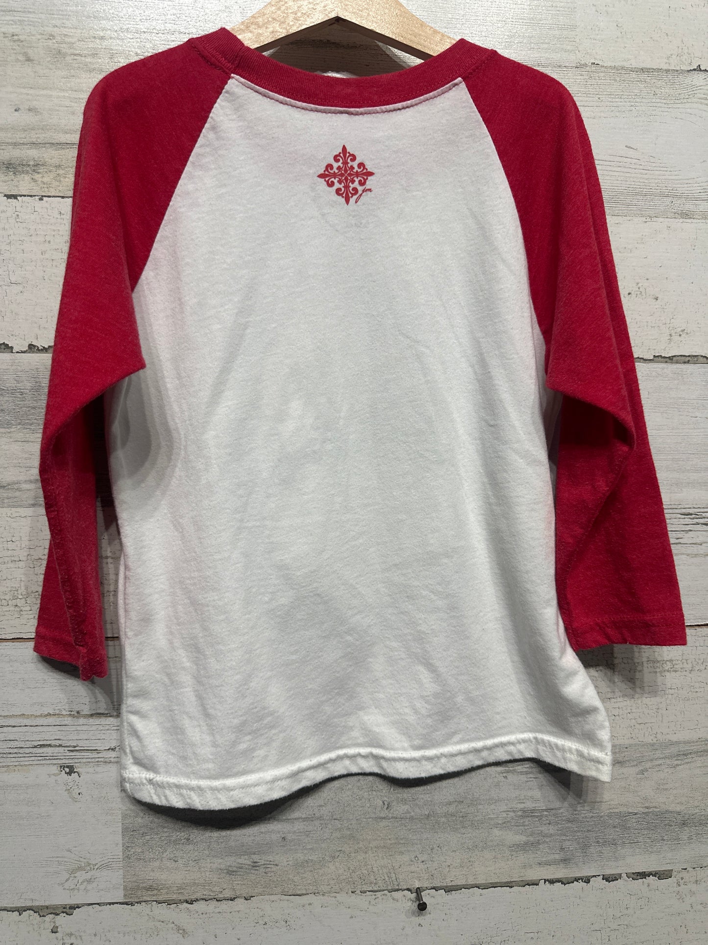 Girls Size Small (Fits 6-8) Jane Marie Holiday Shirt - Very Good Used Condition