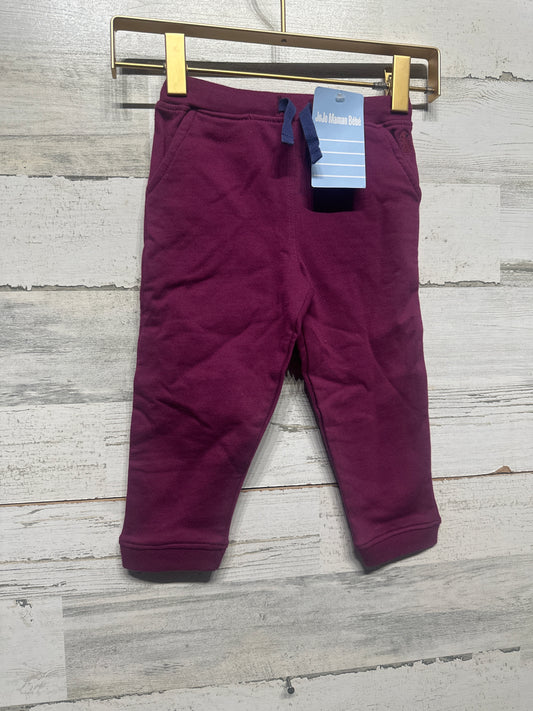 Size 6-12m JoJo Maman Bebe Berry Joggers - New With Tags