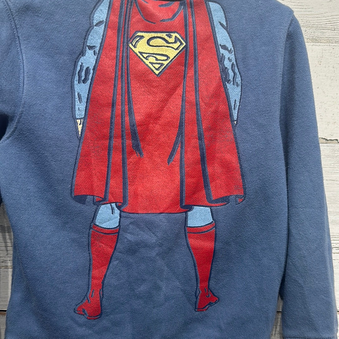 Boys Size 5 DC/Gap Superman Sweatshirt - Very Good Used Condition