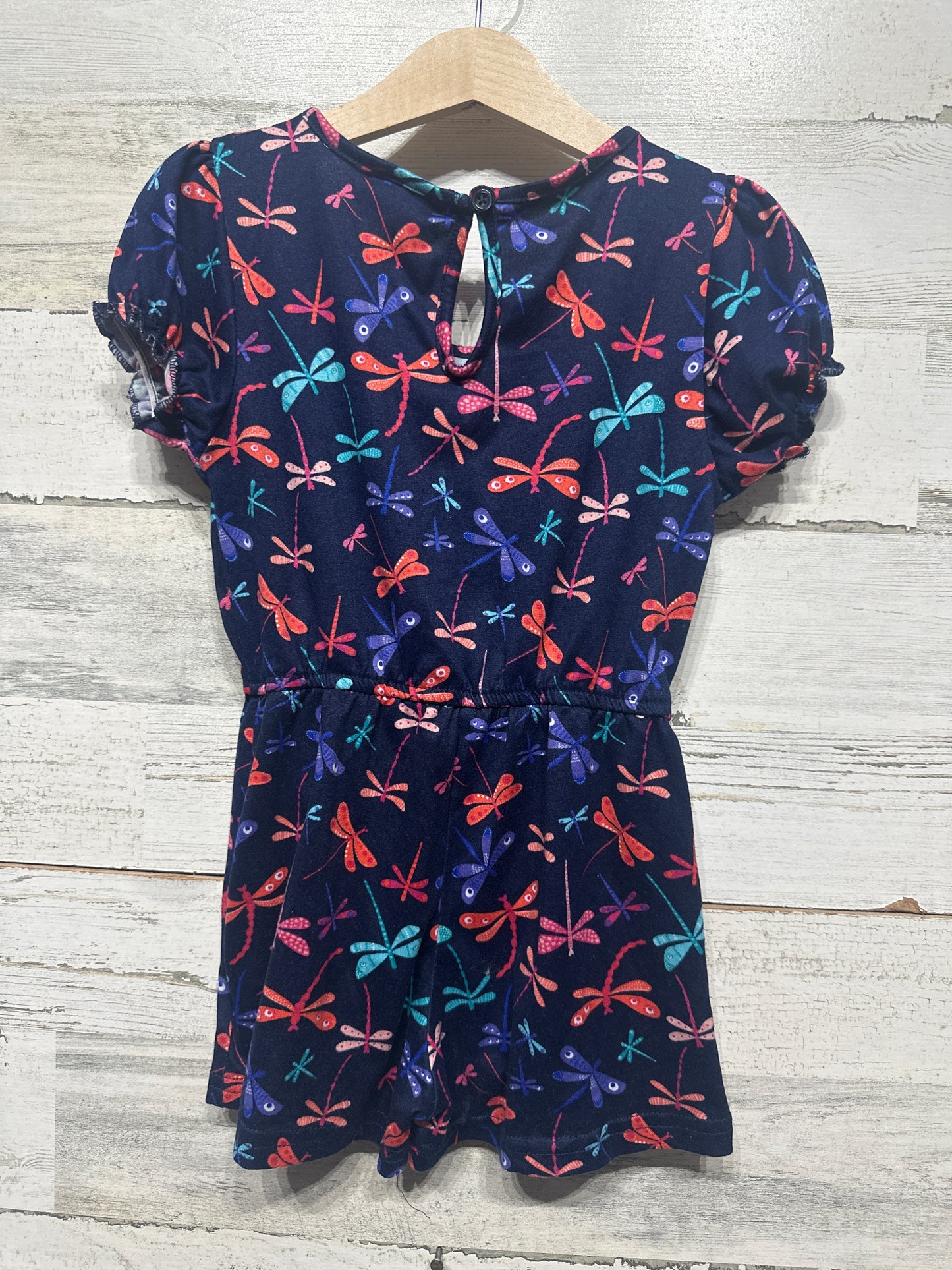 Girls Size 5 Picapino Dragonfly Romper- Very Good Used Condition