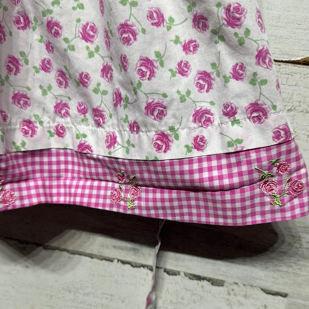 Girls Size 3t Brooks Fitch Apparel Pink Floral Dress - Play Condition