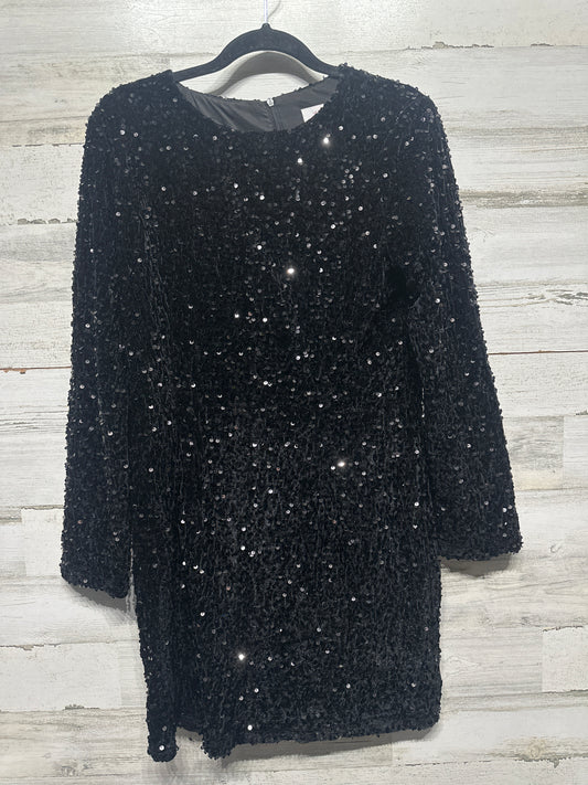 Women’s Large Jess Lea Black Sequin Dress - Good Used Condition