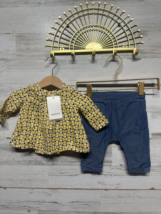 Size 3m (59cm) Catimini (Designed in France) Outfit Set - New With Tags