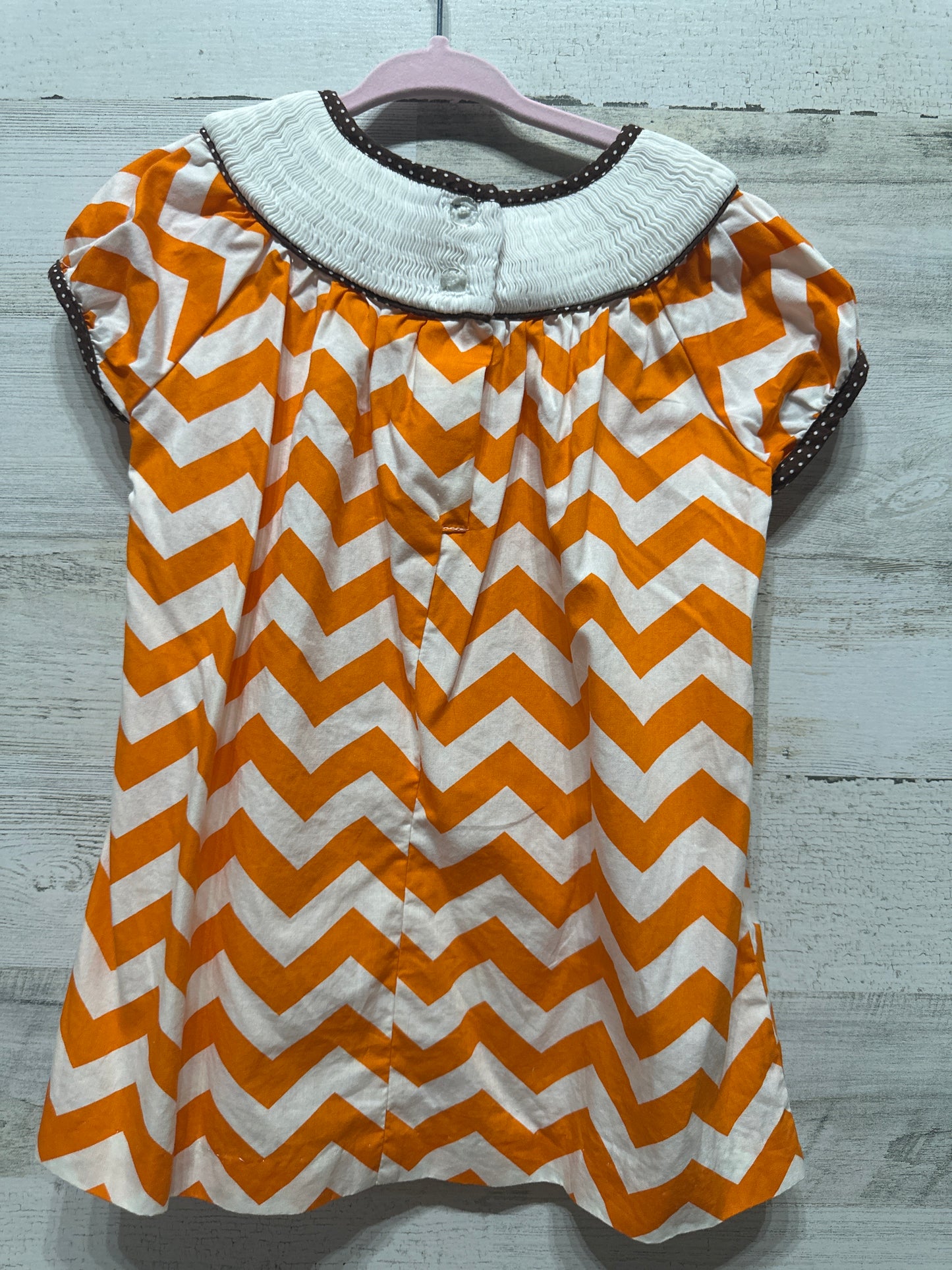 Girls Size 4t Emily Rose Smocked Fall Tunic - Very Good Used Condition