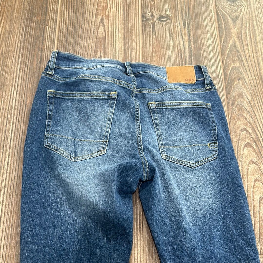 Men's Size 29x32 Aero Slim Straight Jeans - Good Used Condition
