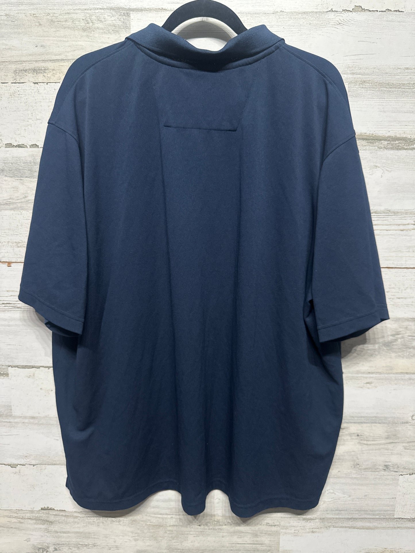 Men's Size 2XL Antiqua Navy Blue Embroidered Houston Astros Polo Shirt - Very Good Used Condition