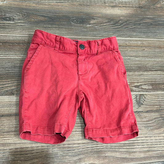 Boys Size 5 Children’s Place Red Adjustable Waist Shorts - Good Used Condition
