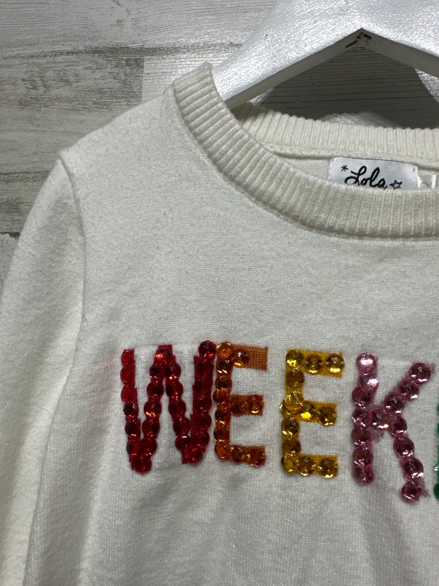 Girls Size 12 Lola + The Boys Weekend Sweater - Good Used Condition*
