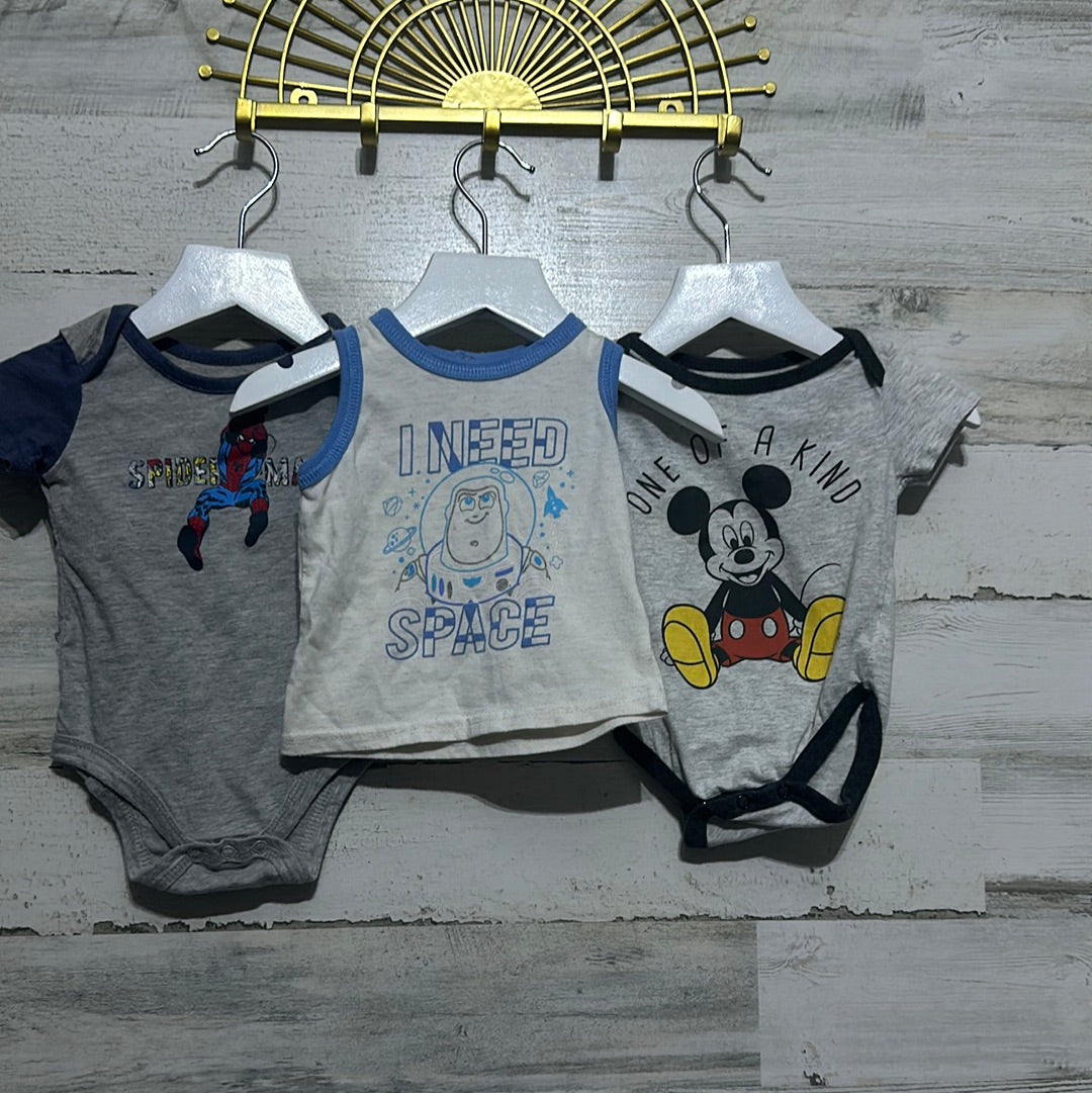 Boys Size 3-6m character lot - good used condition