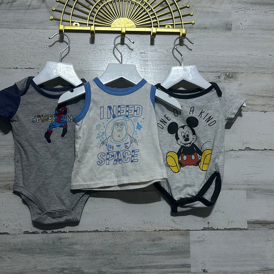 3-6m character lot - good used condition