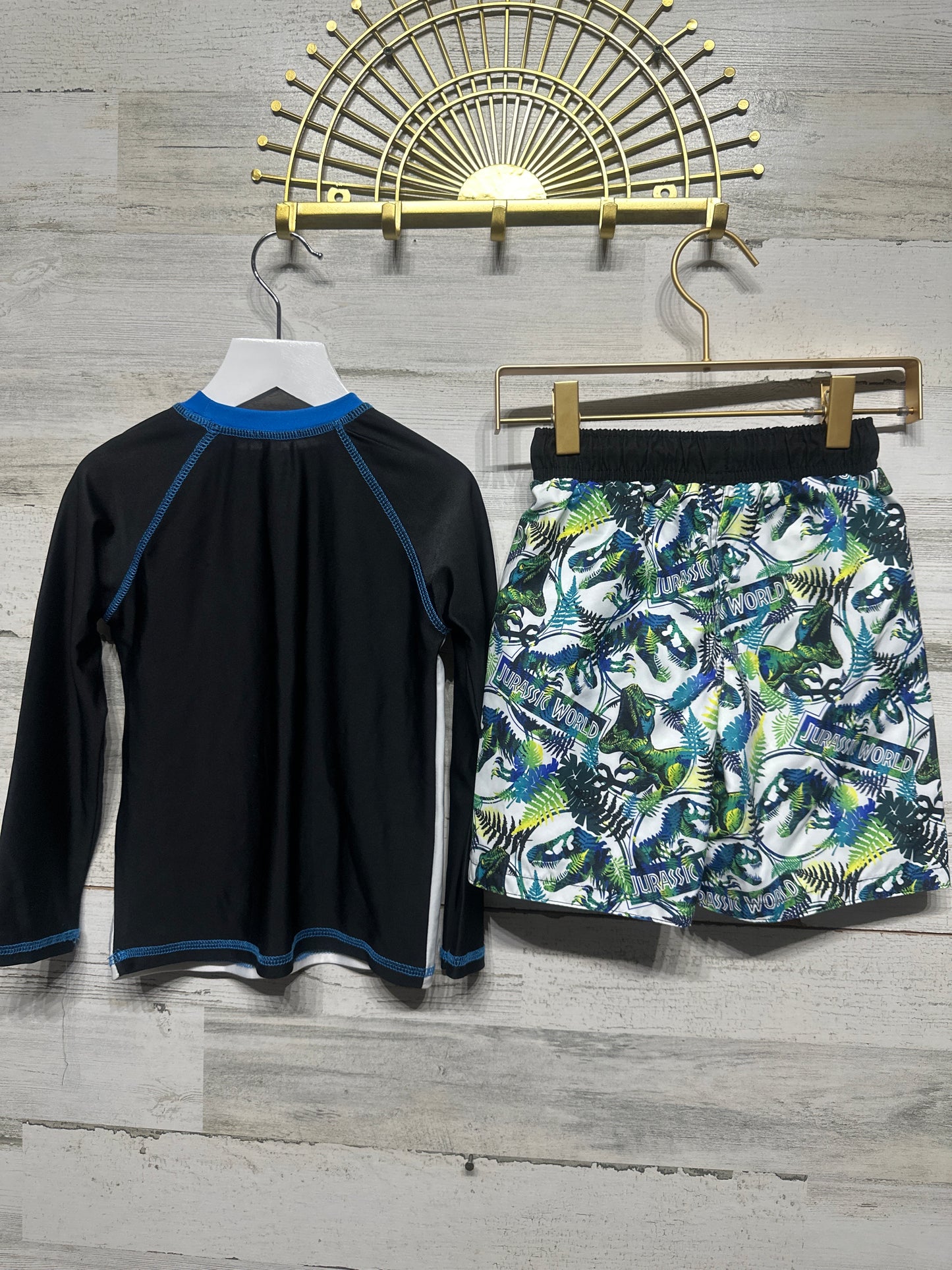 Boys Size 4t Jurassic World Swim Set - Very Good Used Condition