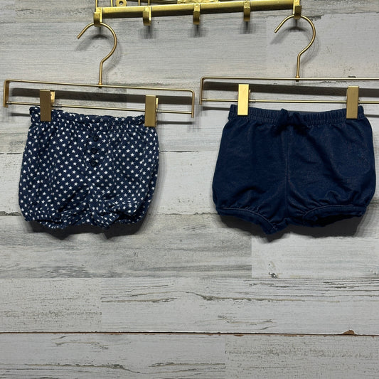 Girls Size 3-6m Bloomers Lot (2 pieces) - Good Used Condition
