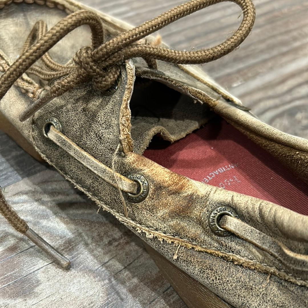 Boys Size 12.5 (Little Kid) Twisted X Youth Casual Driving Moc Shoes - Play Condition