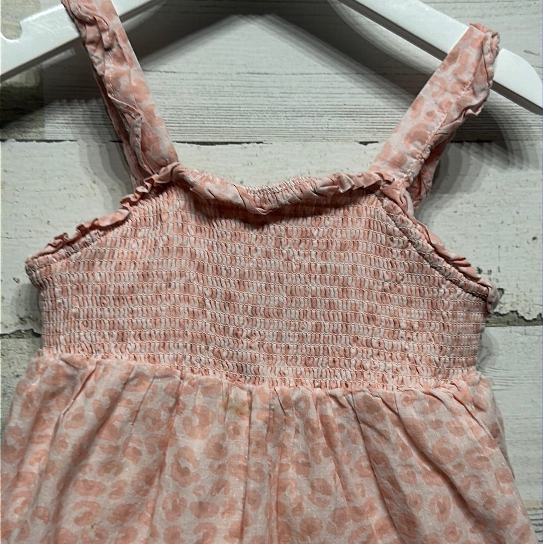 Girls Size 3t Cynthia Rowley Pink Leopard Dress - Play Condition