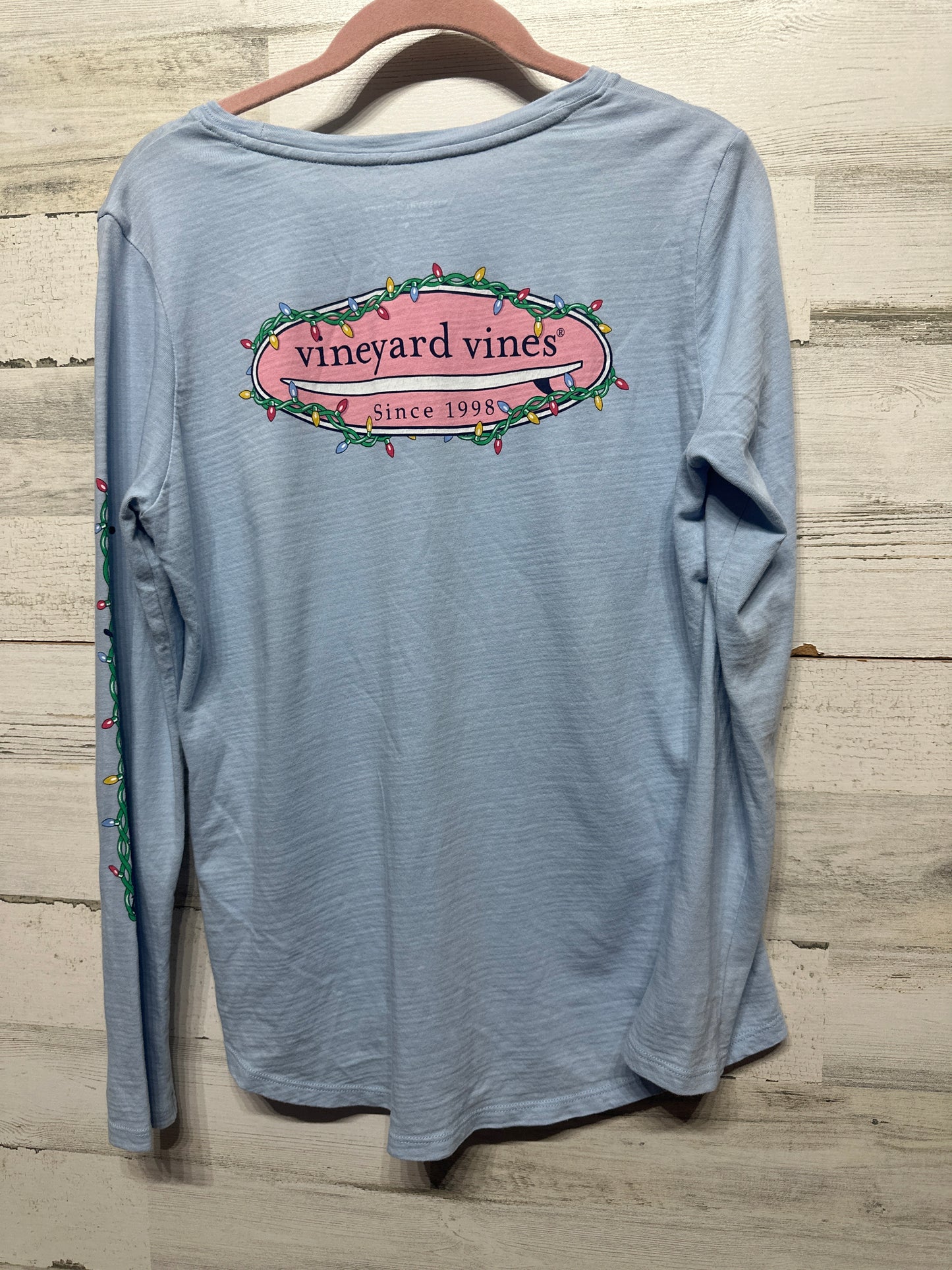 Women's Size Small Vineyard Vines Holiday Long Sleeve Shirt - Very Good Used Condition