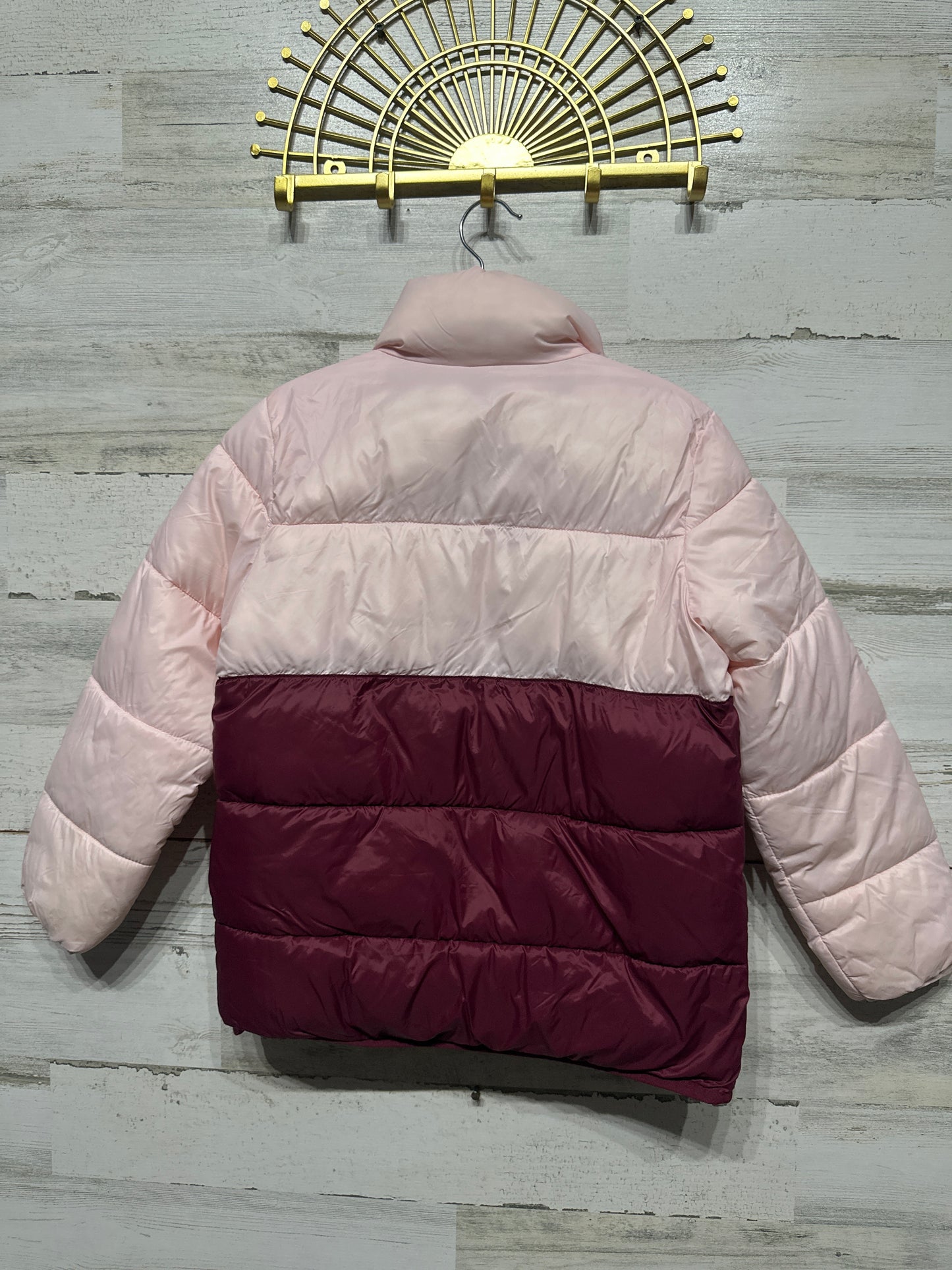 Girls Size Small (6-7) Old Navy Active Fleece Lined Puffer Quarter Zip Pullover - Play Condition*