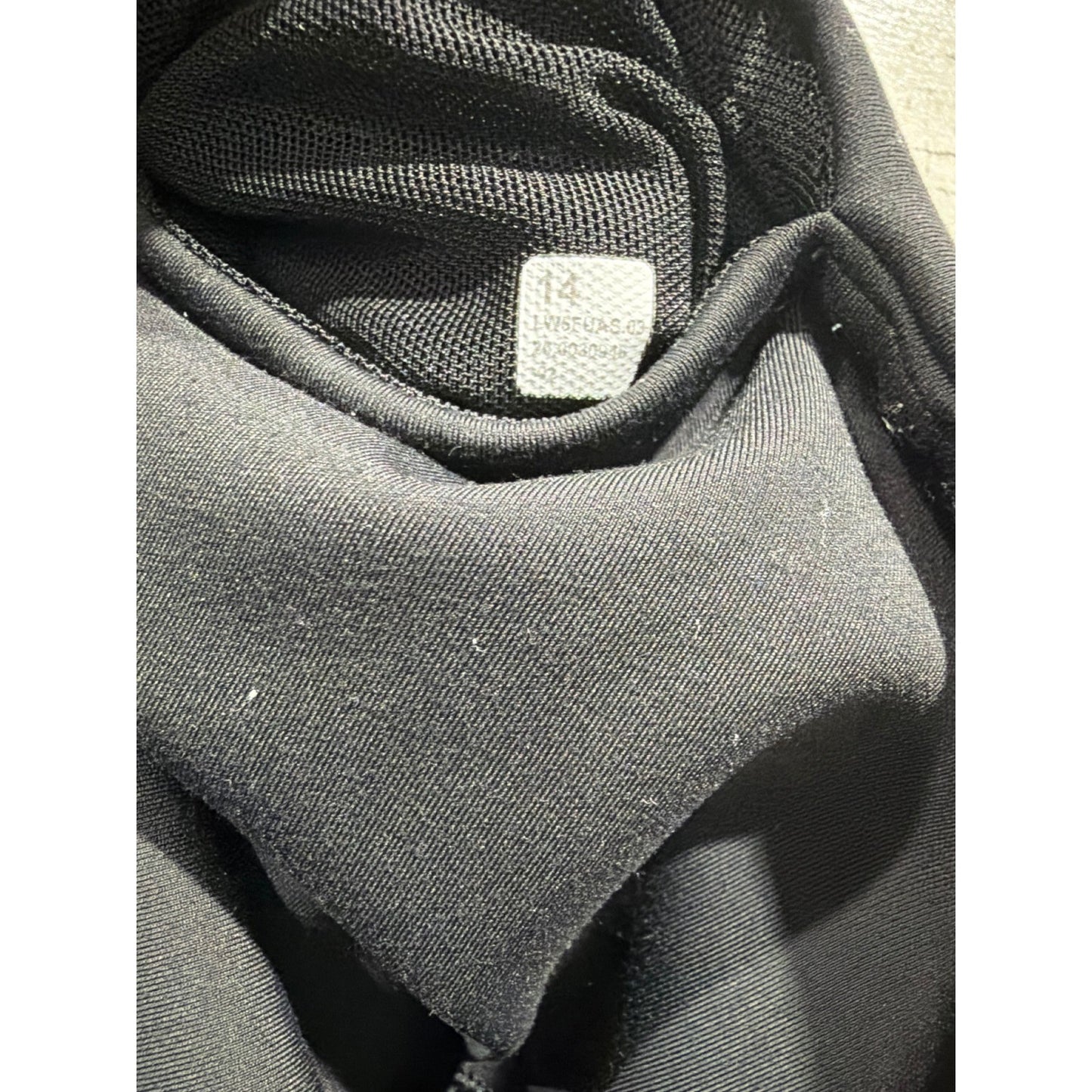 Lululemon Leggings Women Size 14 Black High Rise Athleisure EUC4