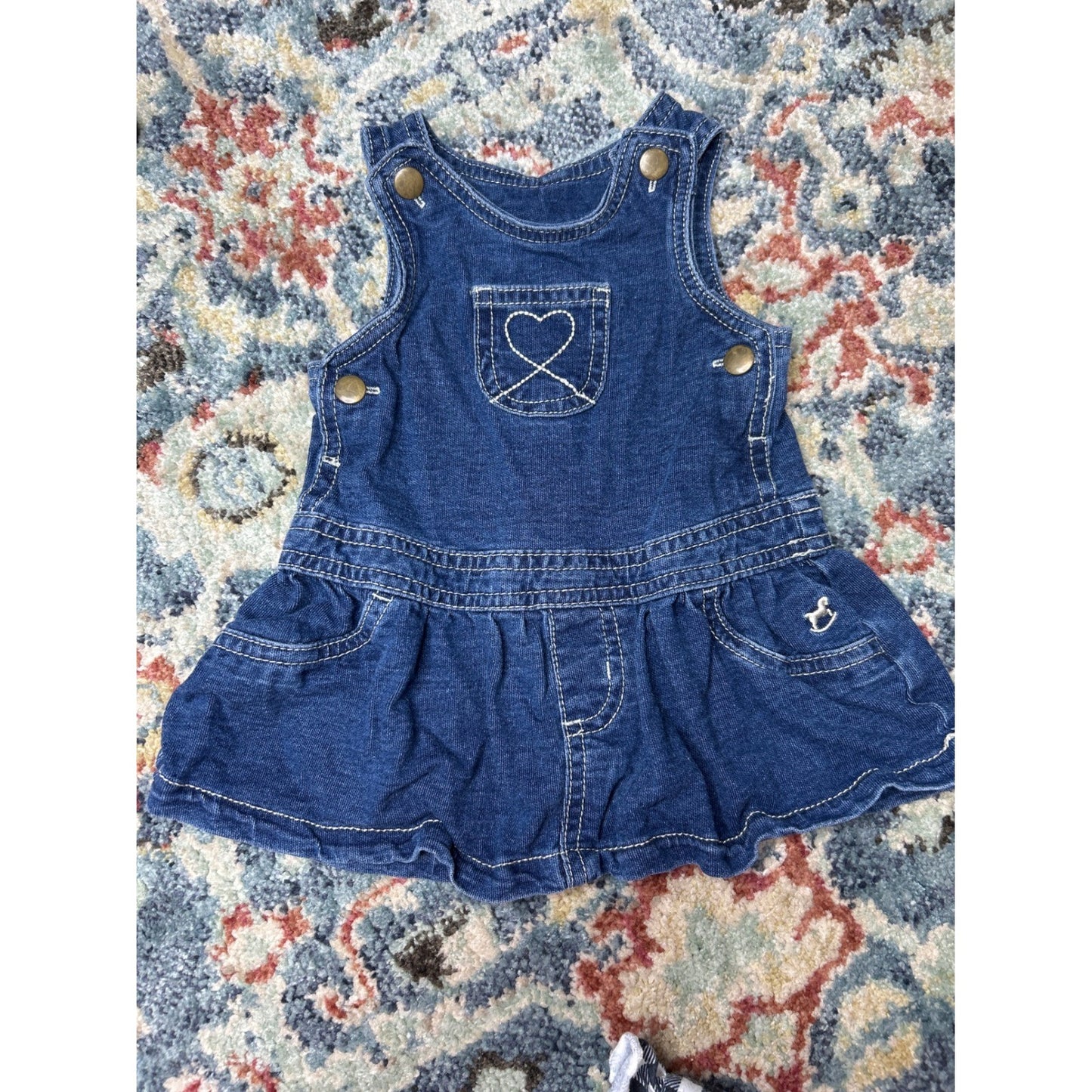 Girls 3-6M Bundle Cotton On Baby Faded Glory Romper Dress Shirt4