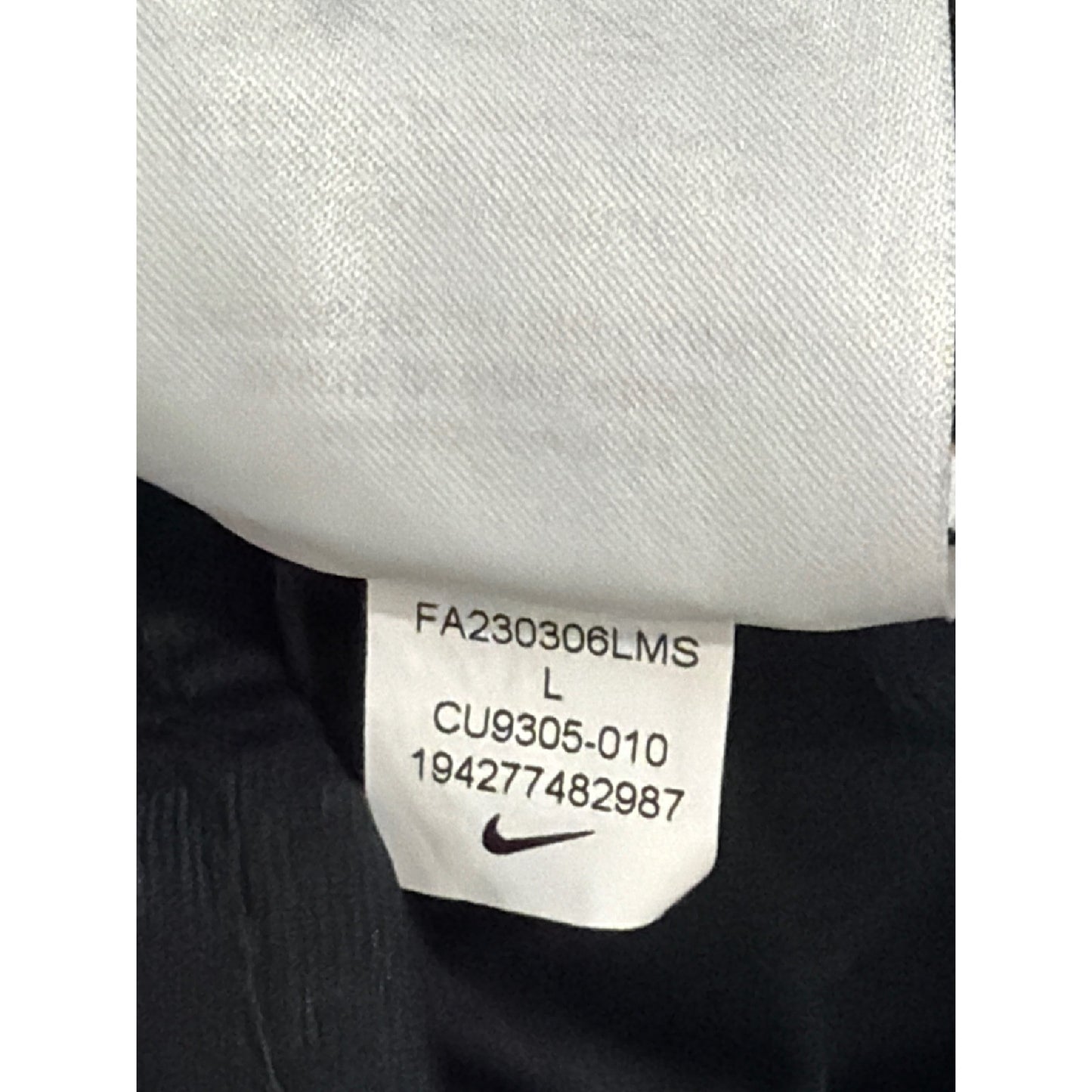 Nike Dri-FIT Pants Boys Large Black Tapered Athletic Track6