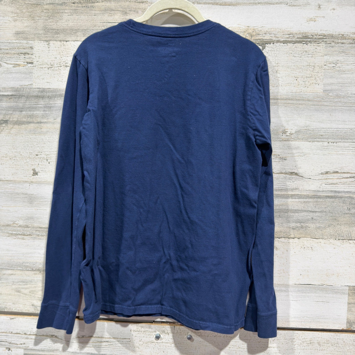 Nike Tennessee Titans Long Sleeve Shirt Boys XL Navy Blue Cotton NFL EUC3