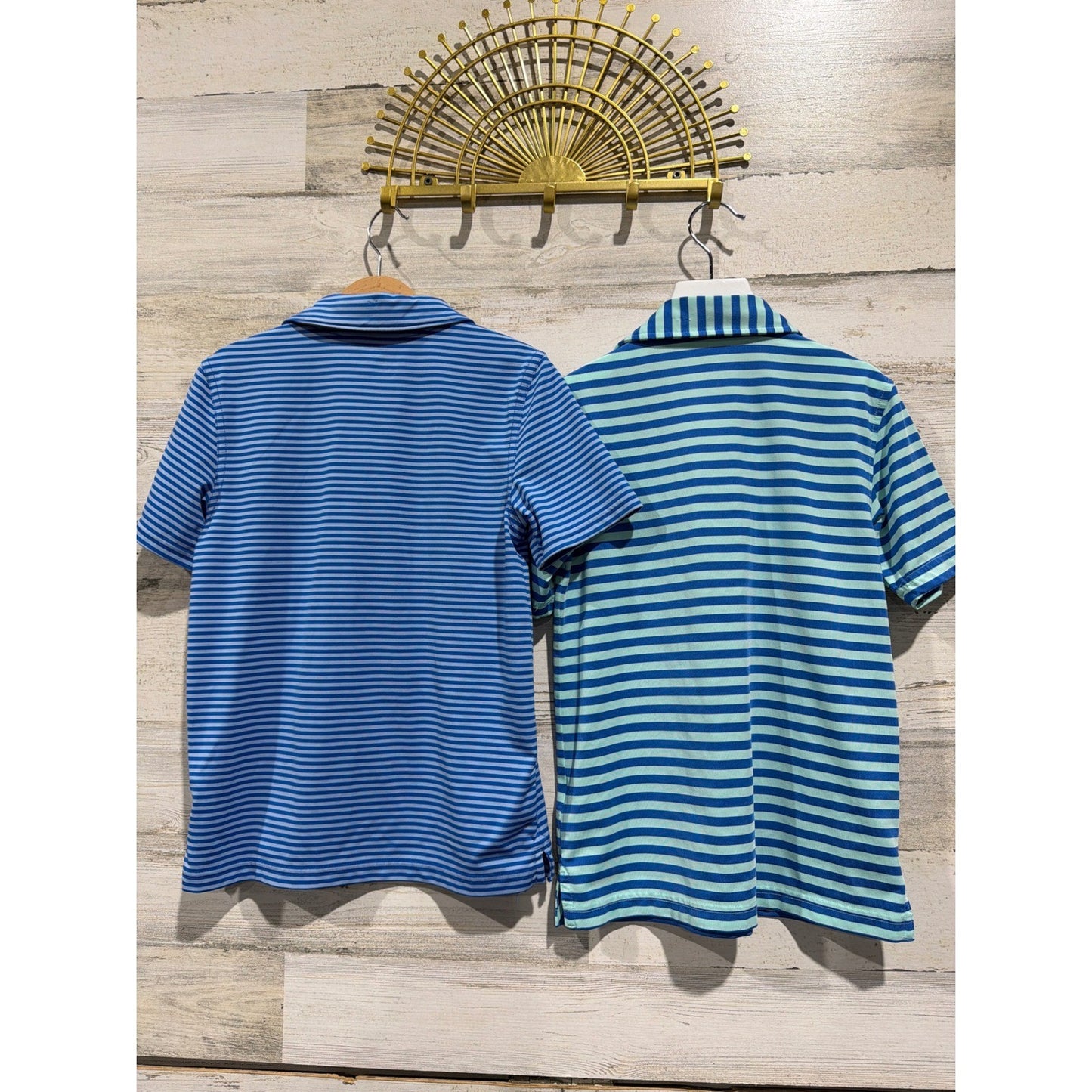 Vineyard Vines Southern Tide Performance Polo Bundle Boys 6 Striped Preppy EUC6