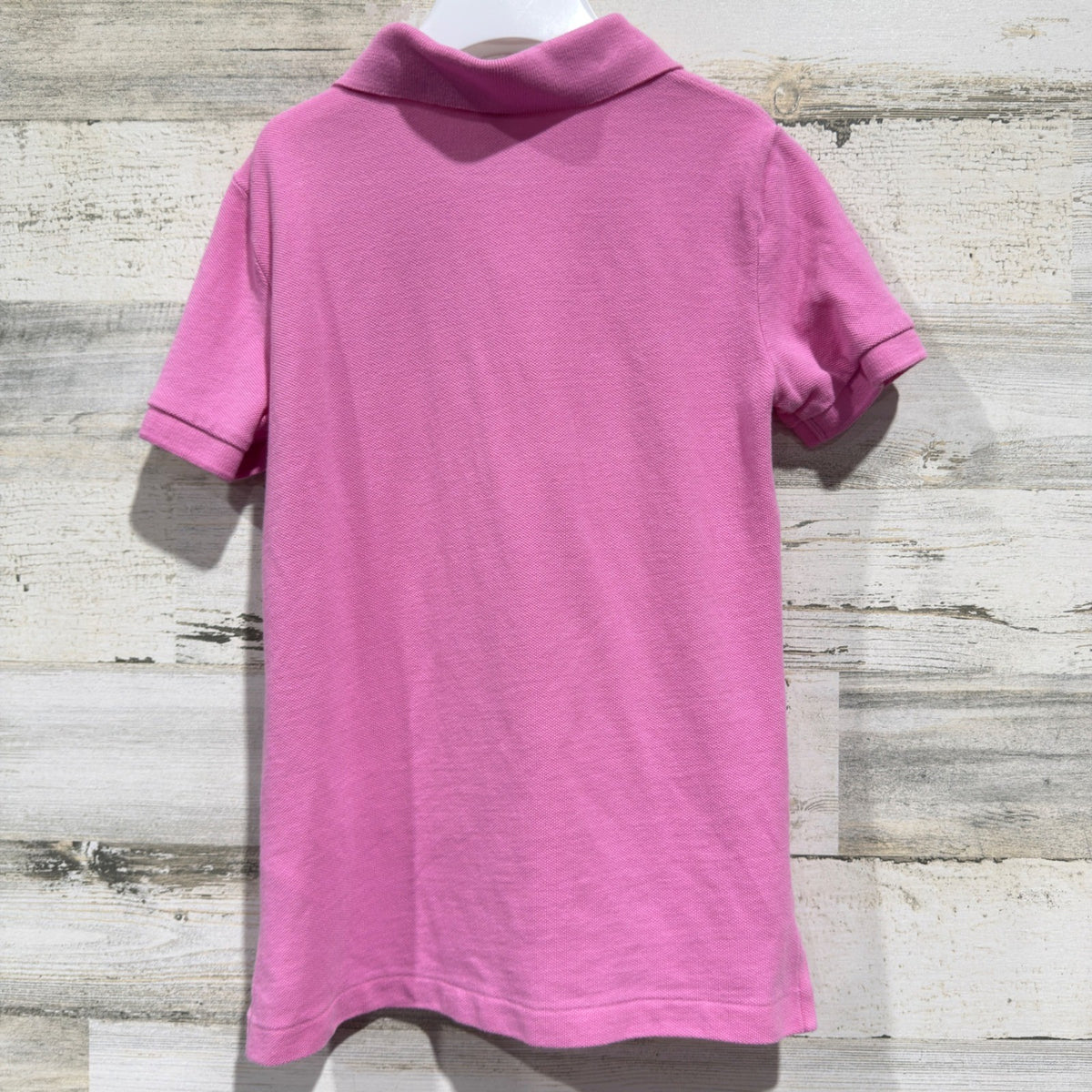 Polo Ralph Lauren Polo Shirt Boys 7 Pink Short Sleeve Pique Preppy GUC*6