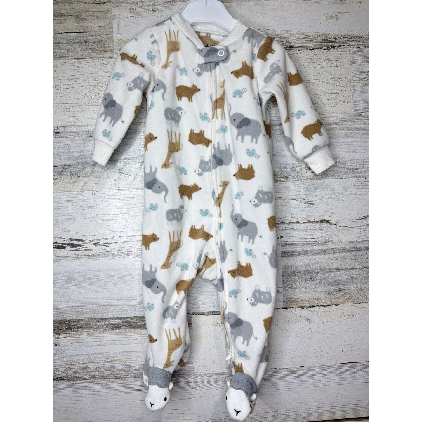Burt's Bees Cloud Island Baby Sleeper Bundle 0-6M Lot *4