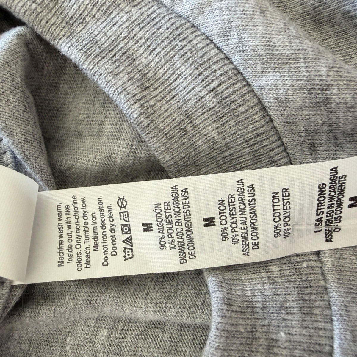 Bella Canvas Gameday Y'all Graphic Tee Women M Gray Cotton Blend Casual NWOT3
