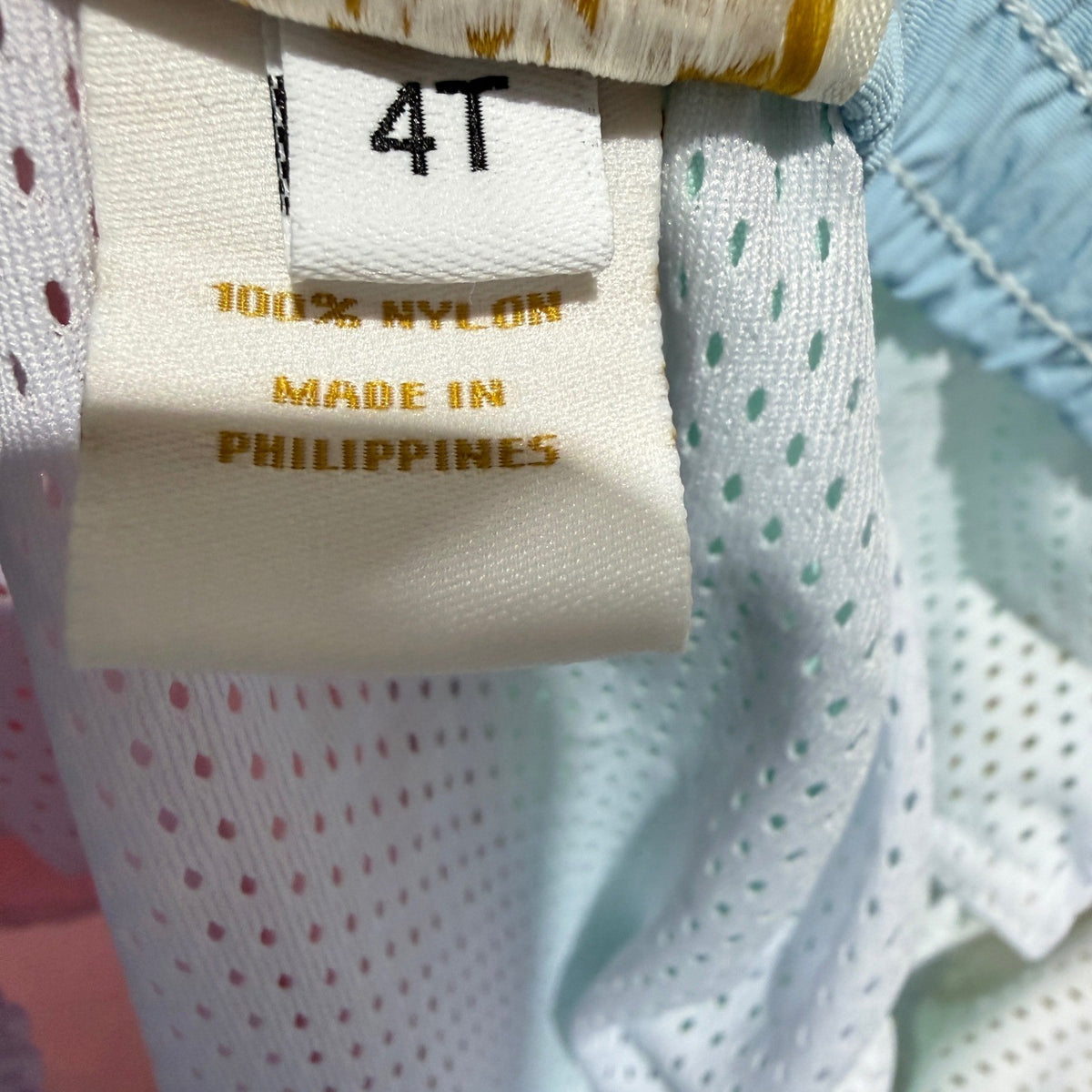 The Beaufort Bonnet Company Swim Trunks Boys 4T Pastel Colorblock Preppy EUC5