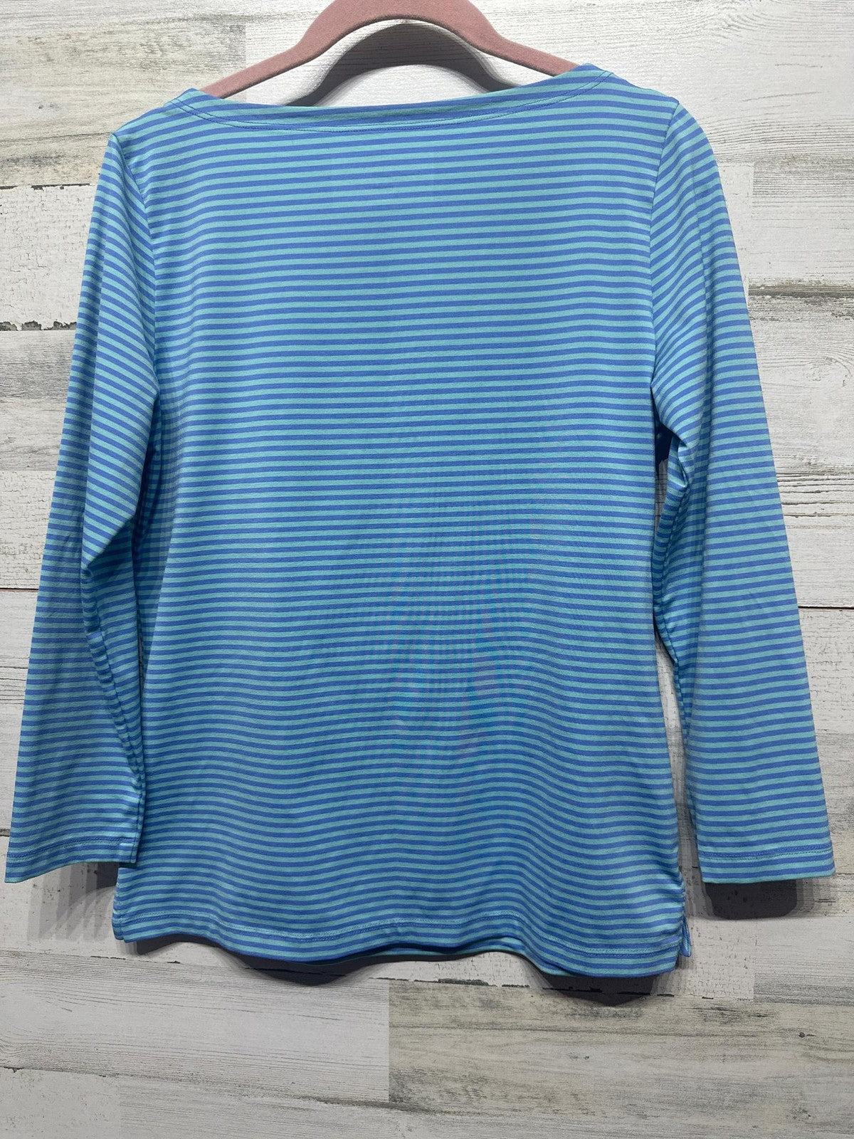 Women's Size Small Vineyard Vines Sankaty Striped Long Sleeve Shirt EUC2