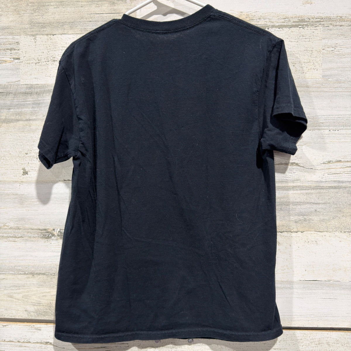 Steven Rhodes Portal to the Cat Dimension Tee Women Medium Black Cotton Retro4