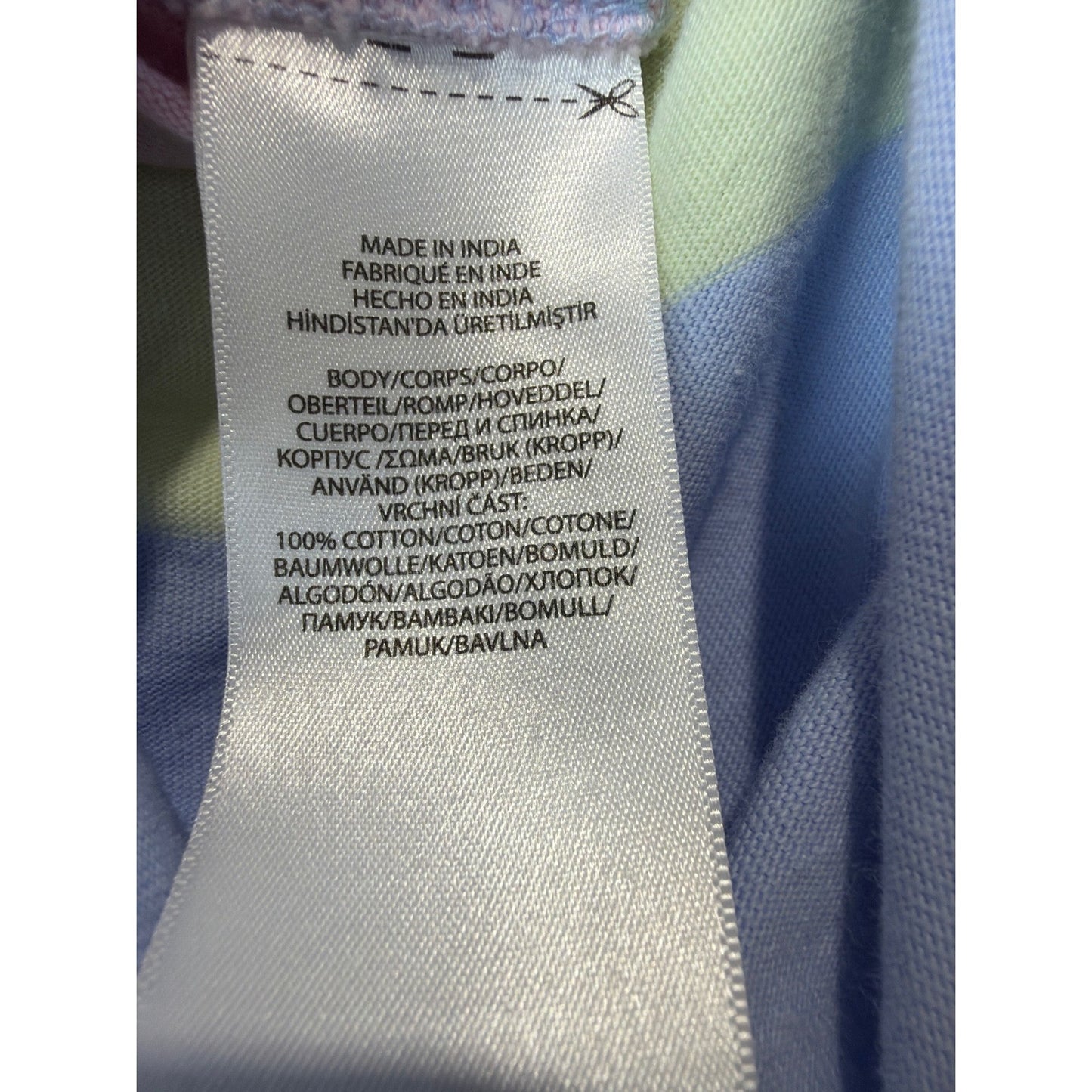 Ralph Lauren Polo Romper Boys 9M Pastel Striped Preppy Summer EUC4