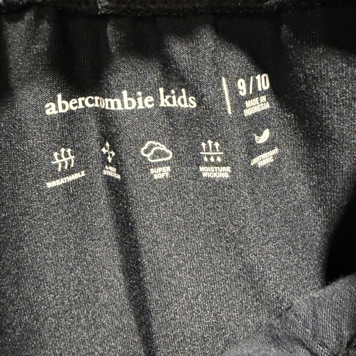 Abercrombie Kids Mustang Boss 302 T-Shirt Jogger Set Boys 9/10 Black Grey8