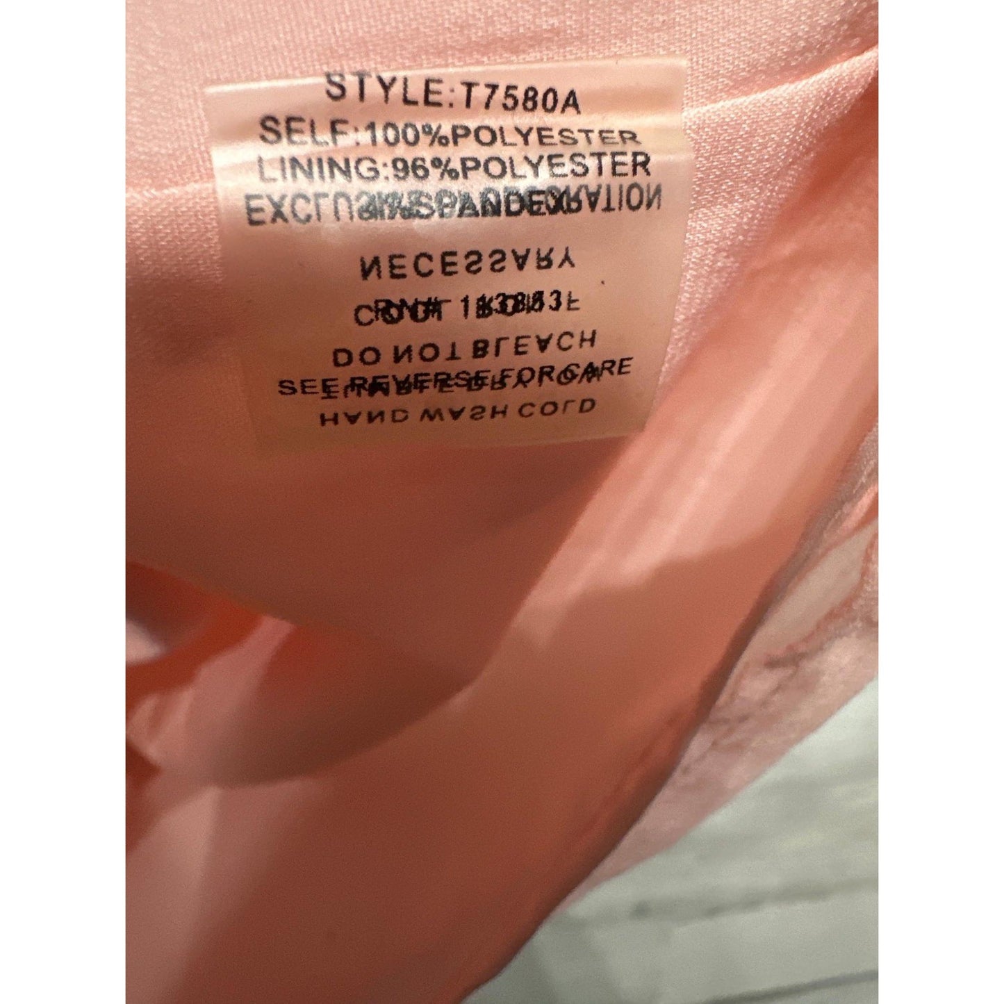 Sugar Lips Cold Shoulder Top Women Large Pink Smocked Chiffon Blouse EUC4
