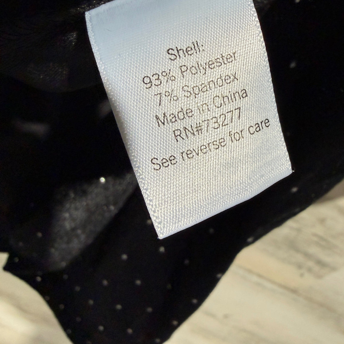 Nine West Velvet Wrap Dress Women XXL Black Silver Pin Dot Metallic Holiday EUC4