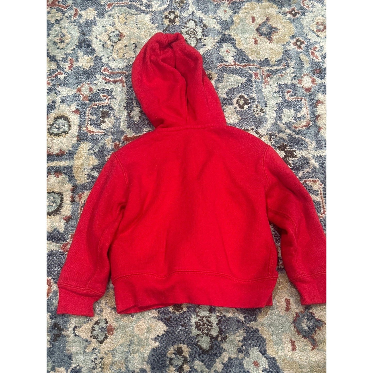 Polo Ralph Lauren Zip Hooded Jacket Boys 2T Red Pony Logo3