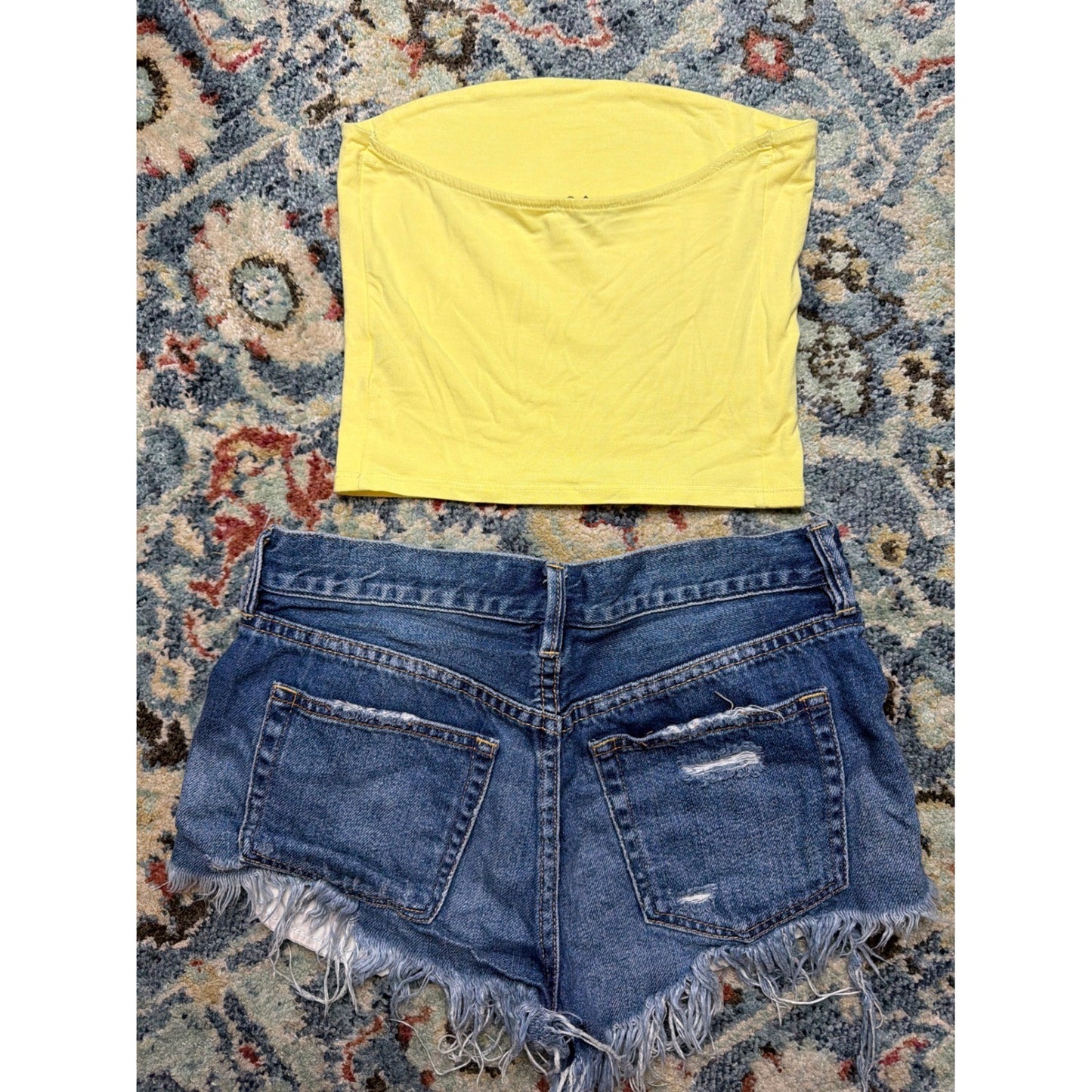 American Eagle S Top We The Free Size 25 Shorts Women Distressed Festival5