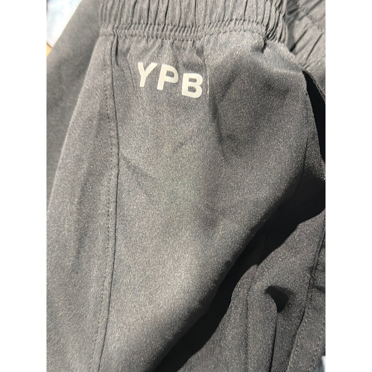 Abercrombie YPB Joggers Women XXS Black Cargo High Waist Athletic Pants EUC3